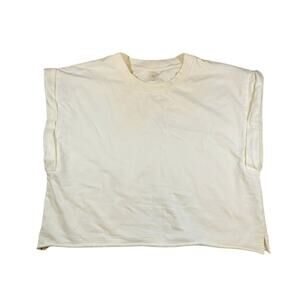 Calia Butter Cream Chopped Sleeve Sweater NWOT - 2XL